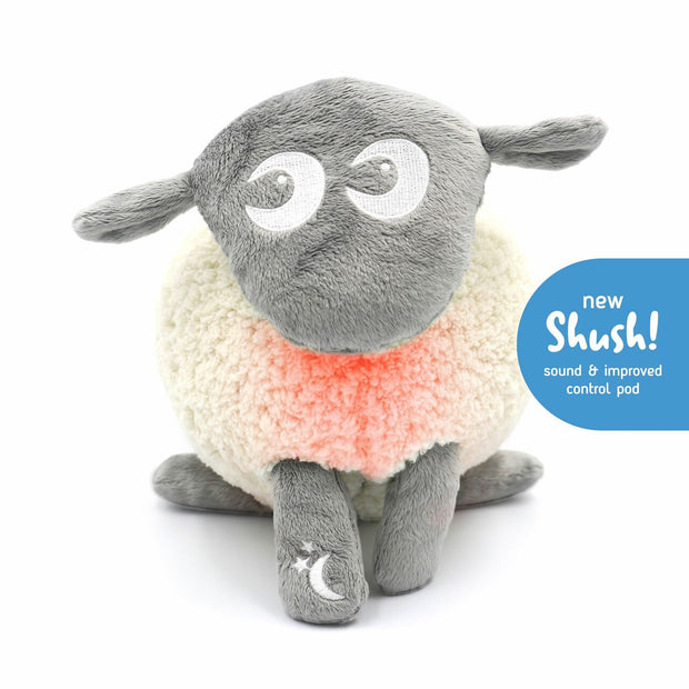 Ewan the Dream Sheep Bloc Industries Deluxe Grey with Shush sound ... SSSssshhhh ! 
